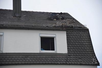 Crailsheim: Kamin loest Dachstuhlbrand aus